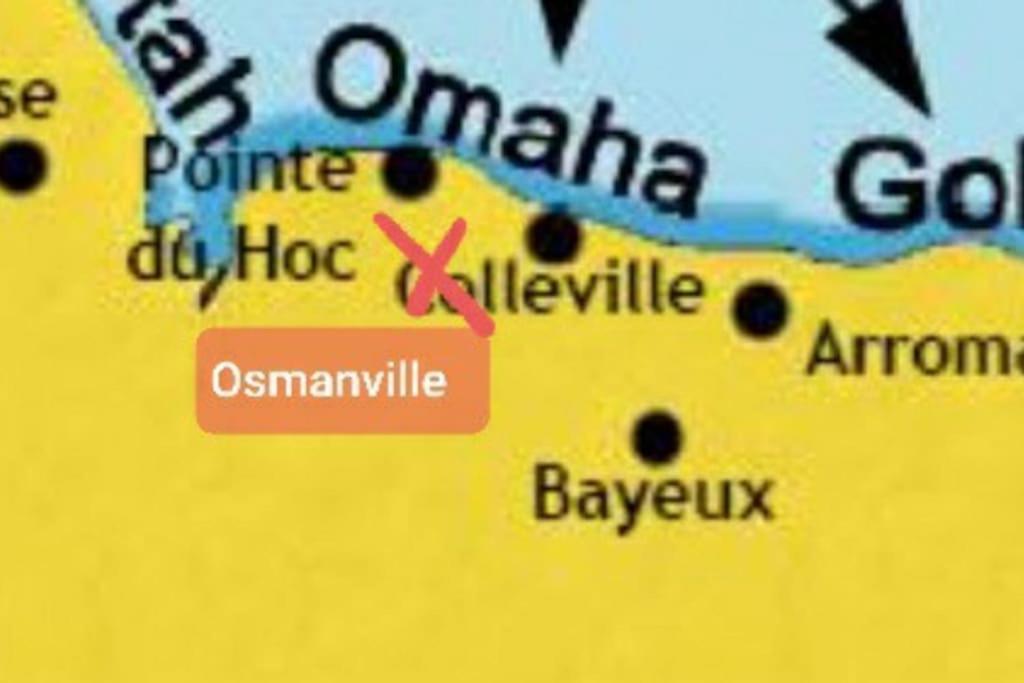 Loft Proche Des Plages Et Sites Du Debarquement Osmanville 외부 사진